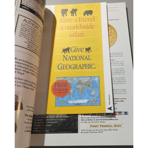 National Geographic Magazine March 2004 Harp Seals Rain Forest Elephant Armenia - Picture 11 of 11